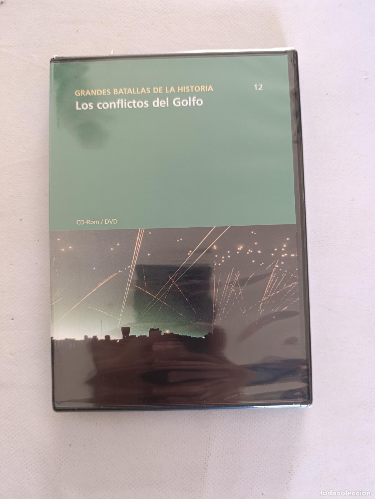 Cine: DVD LOS CONFLICTOS DEL GOLFO - GRANDES BATALLAS DE LA HISTORIA N&ordm; 12 - NUEVO, PRECINTADO (M7)