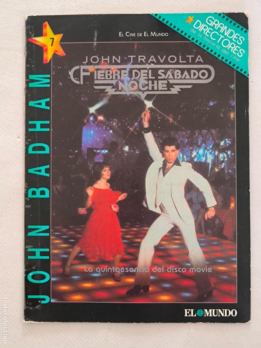 Cine: DVD FIEBRE DEL SABADO NOCHE - JOHN TRAVOLTA - FUNDA FINA CARTON (5M)