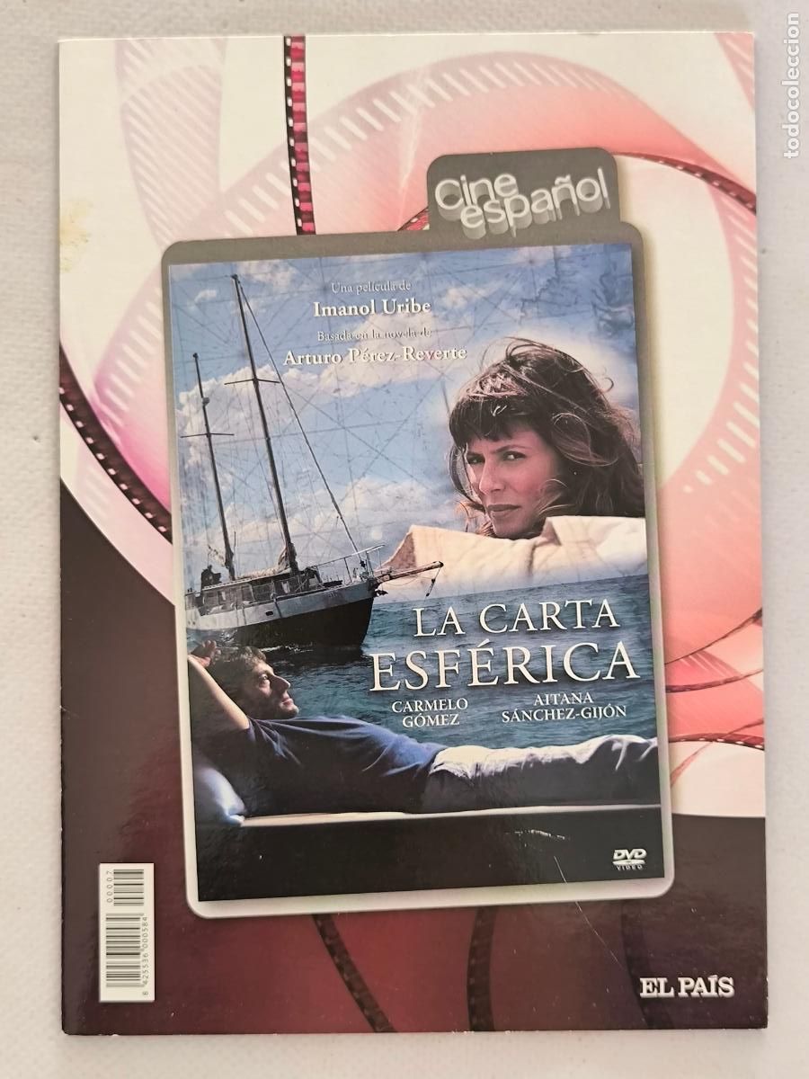 Cine: DVD LA CARTA ESFERICA - FUNDA FINA CARTON (5M)