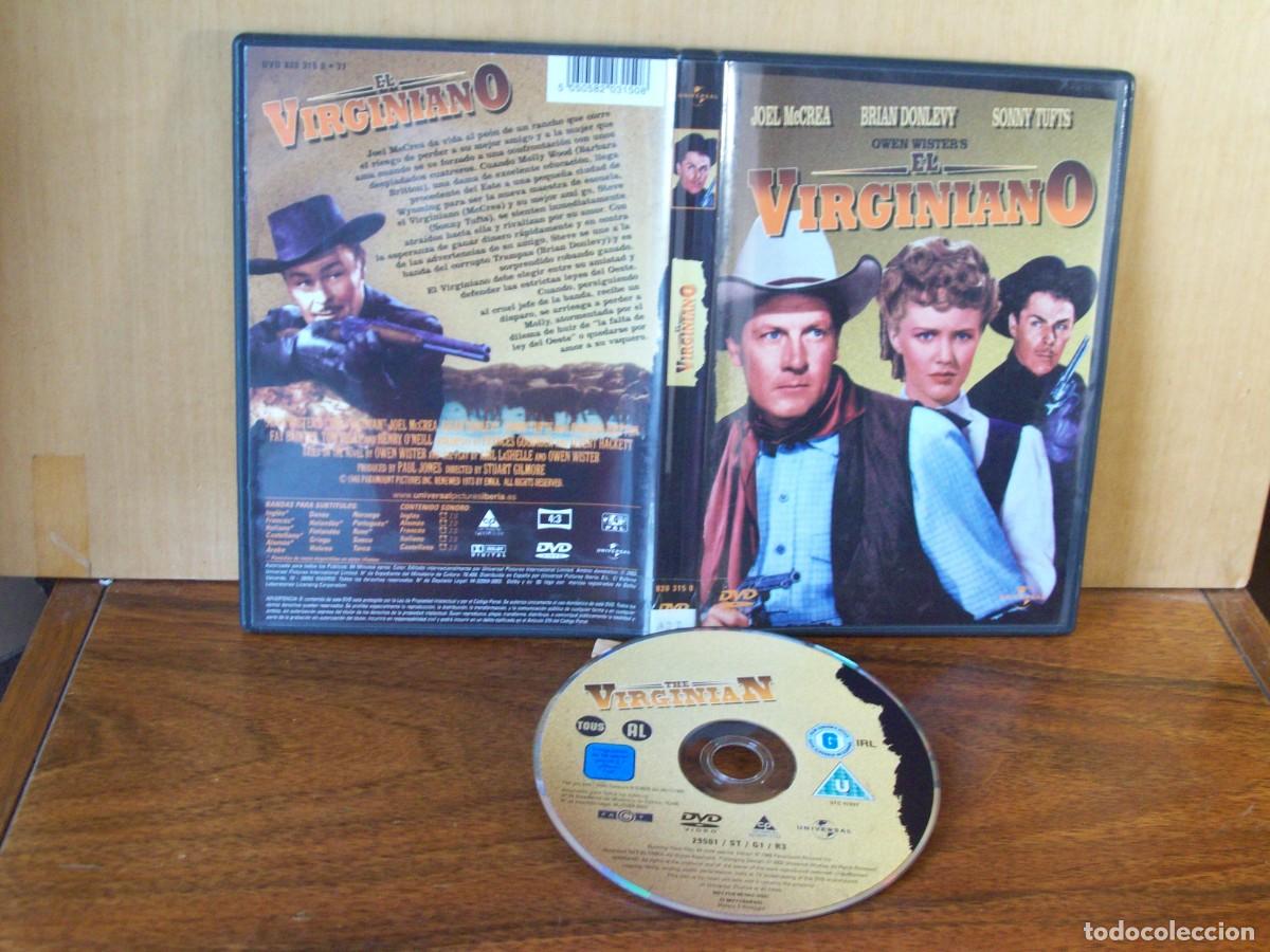 Cine: EL VIRGINIANO - JOEL McCREA - BRIAN DONLEVY - SONNY TUFTS - DVD