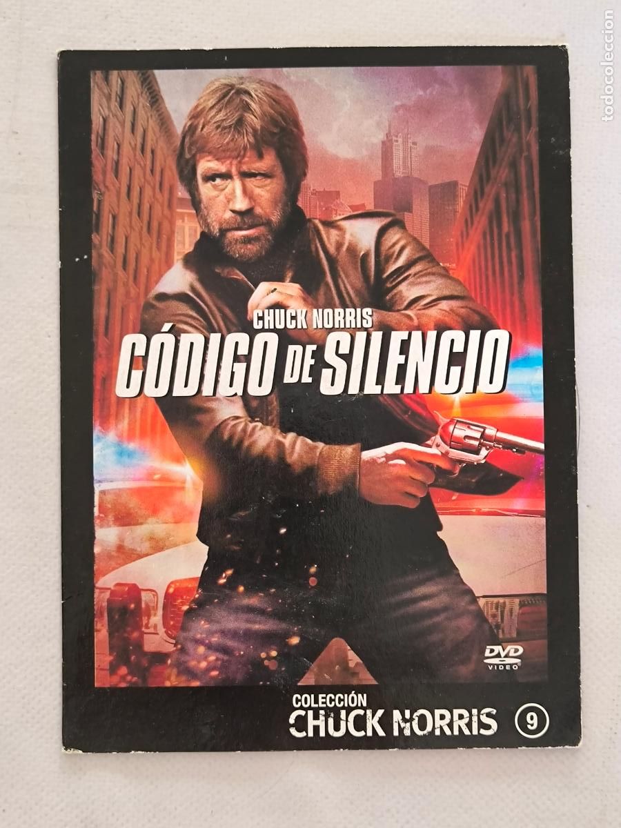 Cine: DVD CODIGO DE SILENCIO - CHUCK NORRIS - FUNDA FINA CARTON (5M)