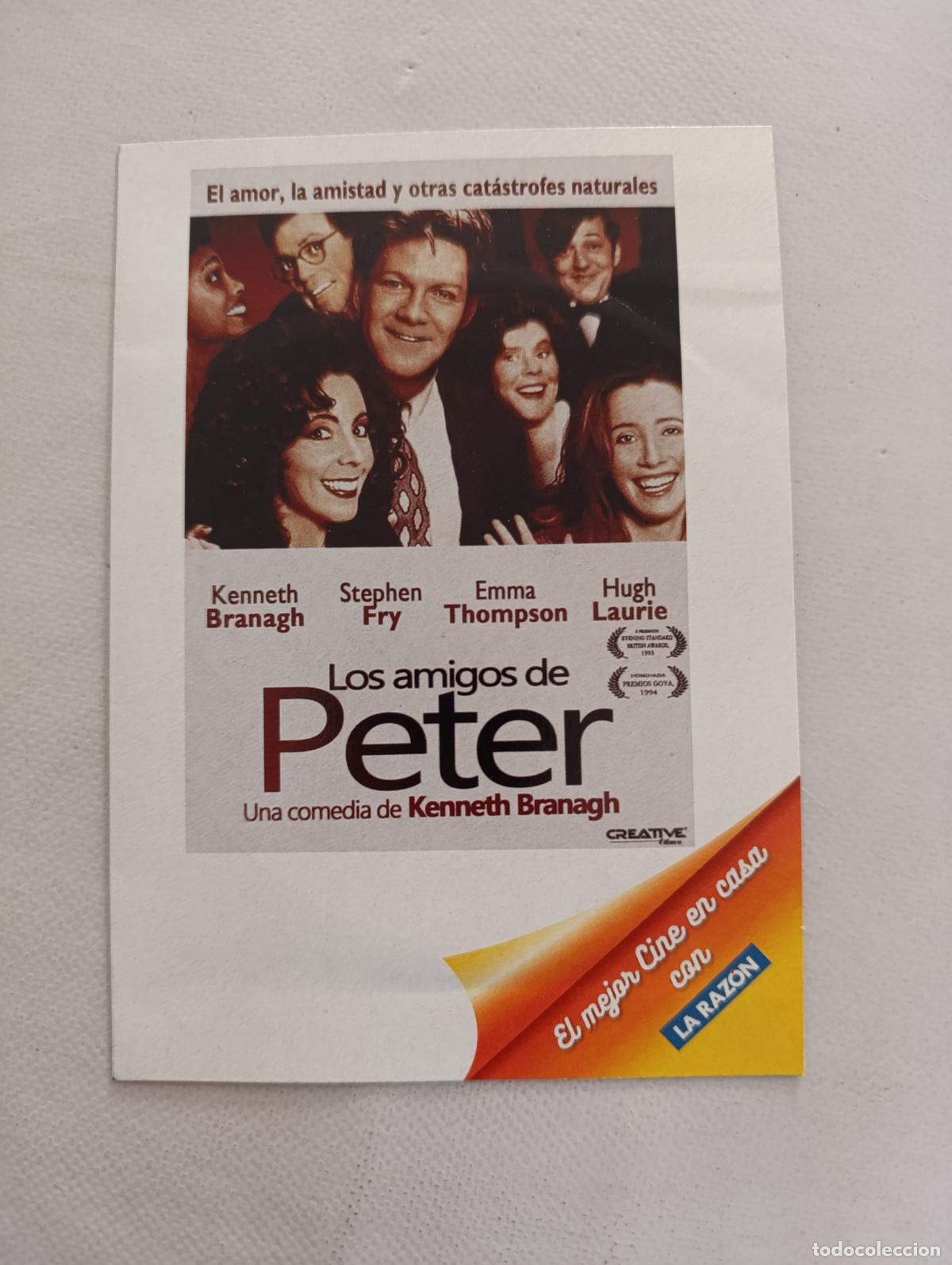 Cine: DVD LOS AMIGOS DE PETER - FUNDA FINA CARTON (A8)