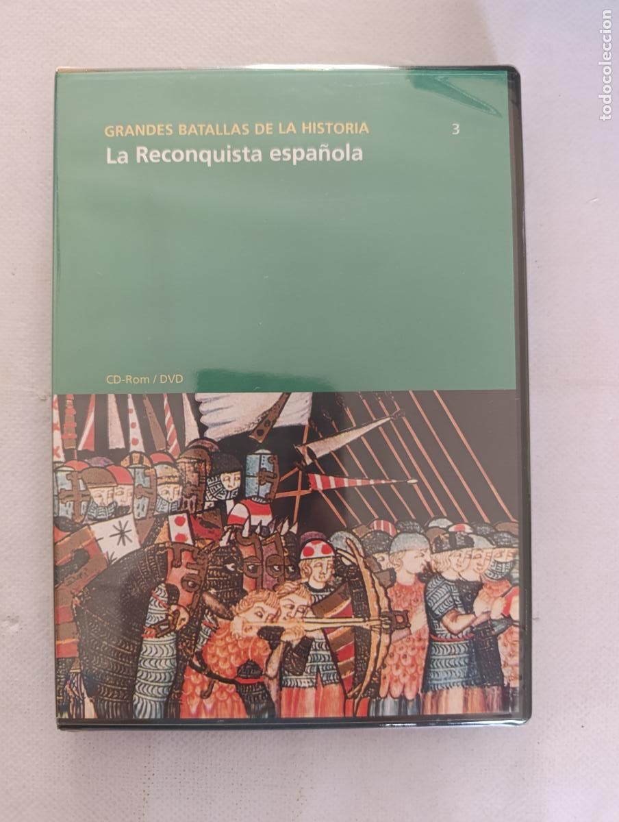 Cin&eacute;ma: DVD LA RECONQUISTA ESPA&Ntilde;OLA - GRANDES BATALLAS DE LA HISTORIA N&ordm; 3 - NUEVO, PRECINTADO (C8)