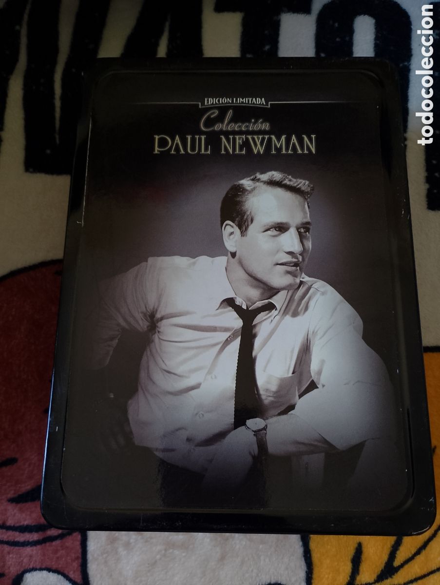 Cine: Colecci&oacute;n Paul Newman Caja Met&aacute;lica Incluye 7 Pel&iacute;culas Paul Newman DVD Paul Newman Pel&iacute;cula