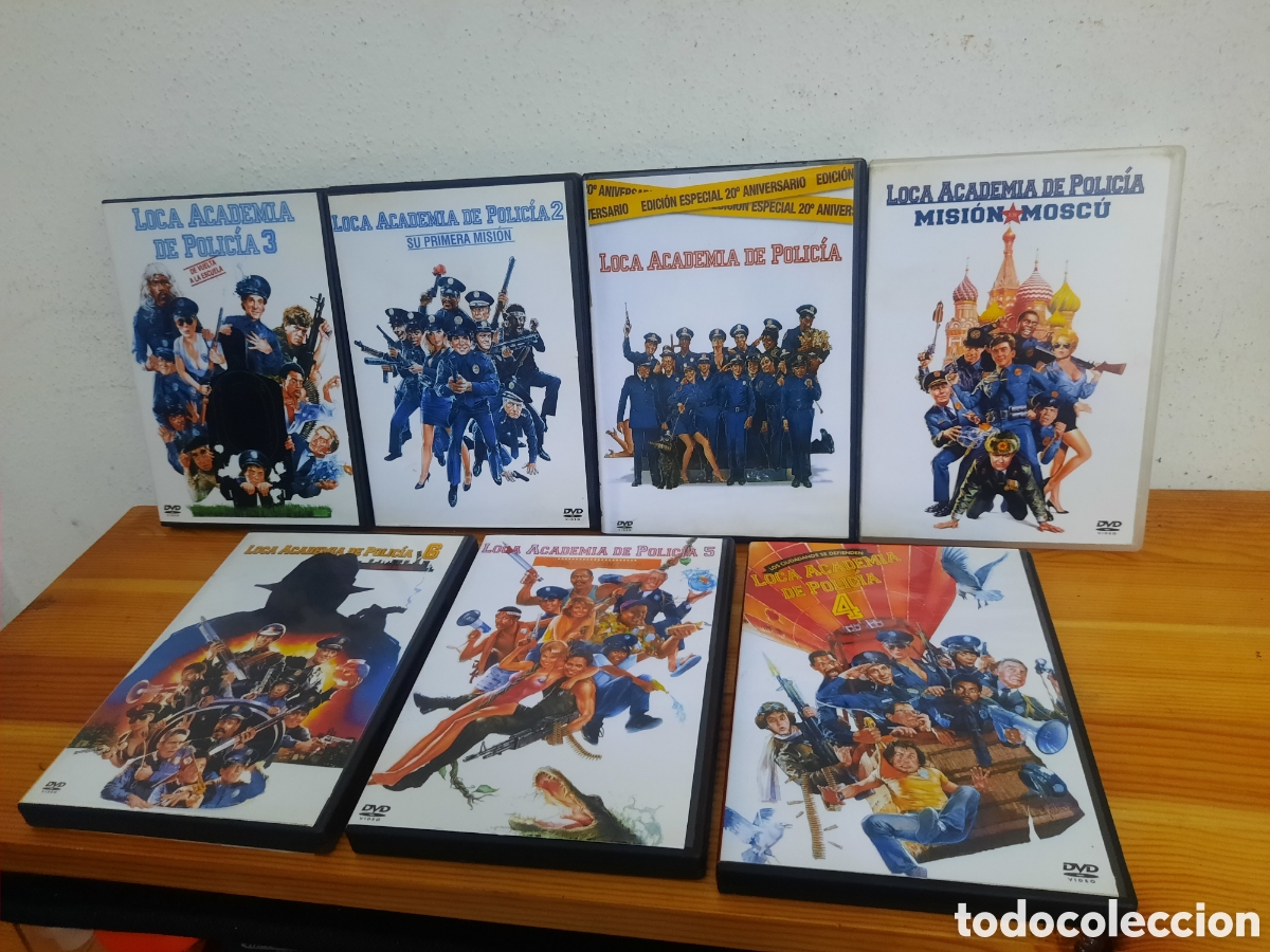 Cine: Pack DVDs Loca Academia de Polic&iacute;a