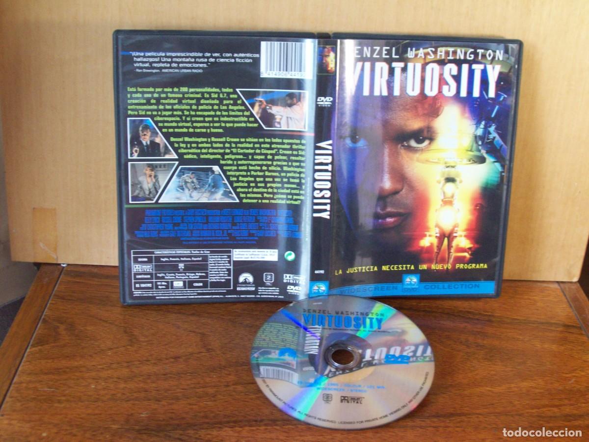 Cine: VIRTUOSITY - DENZEL WADHINGTON - KELLY LYNCH - RUSSELL CROWE - STEPHEN SPINELLA - DVD