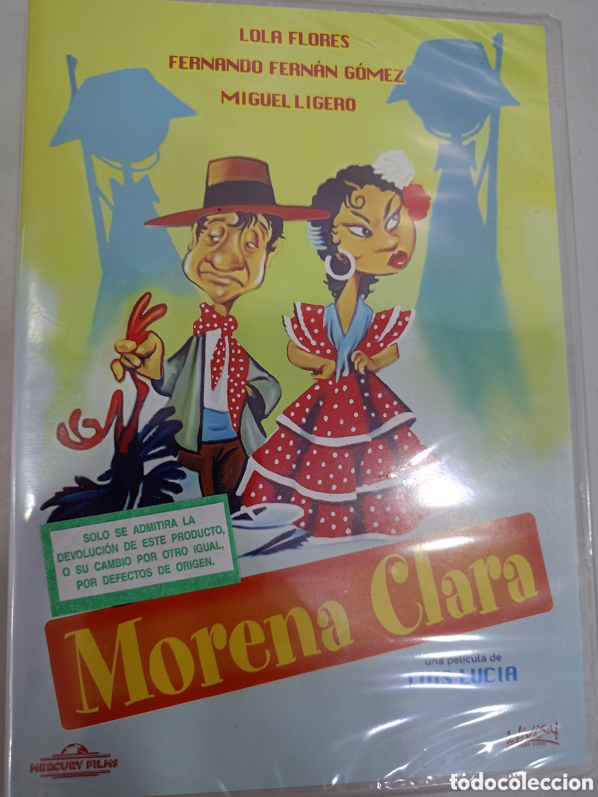 Cine: DVD Morena clara - nueva