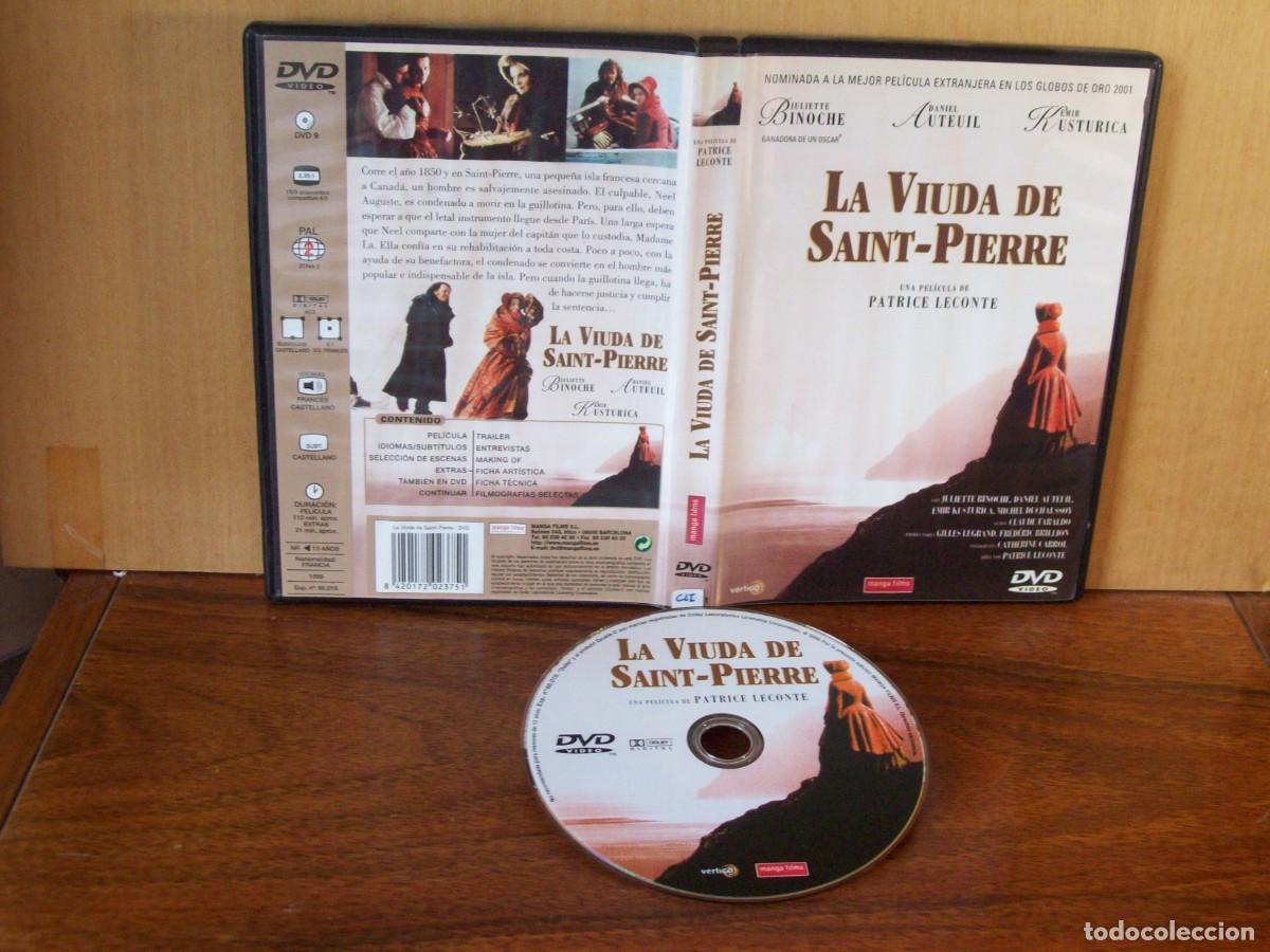 Cinema: LA VIUDA DE SAINT-PIERRE - JULIETTE BINOCHE - DANIEL AUTEUIL - EMIR RUSTURICA - DVD