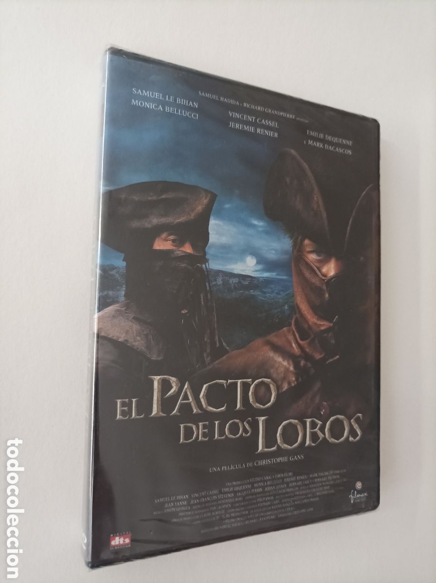 Cine: El pacto de los lobos. DVD. Nuevo. Precintado