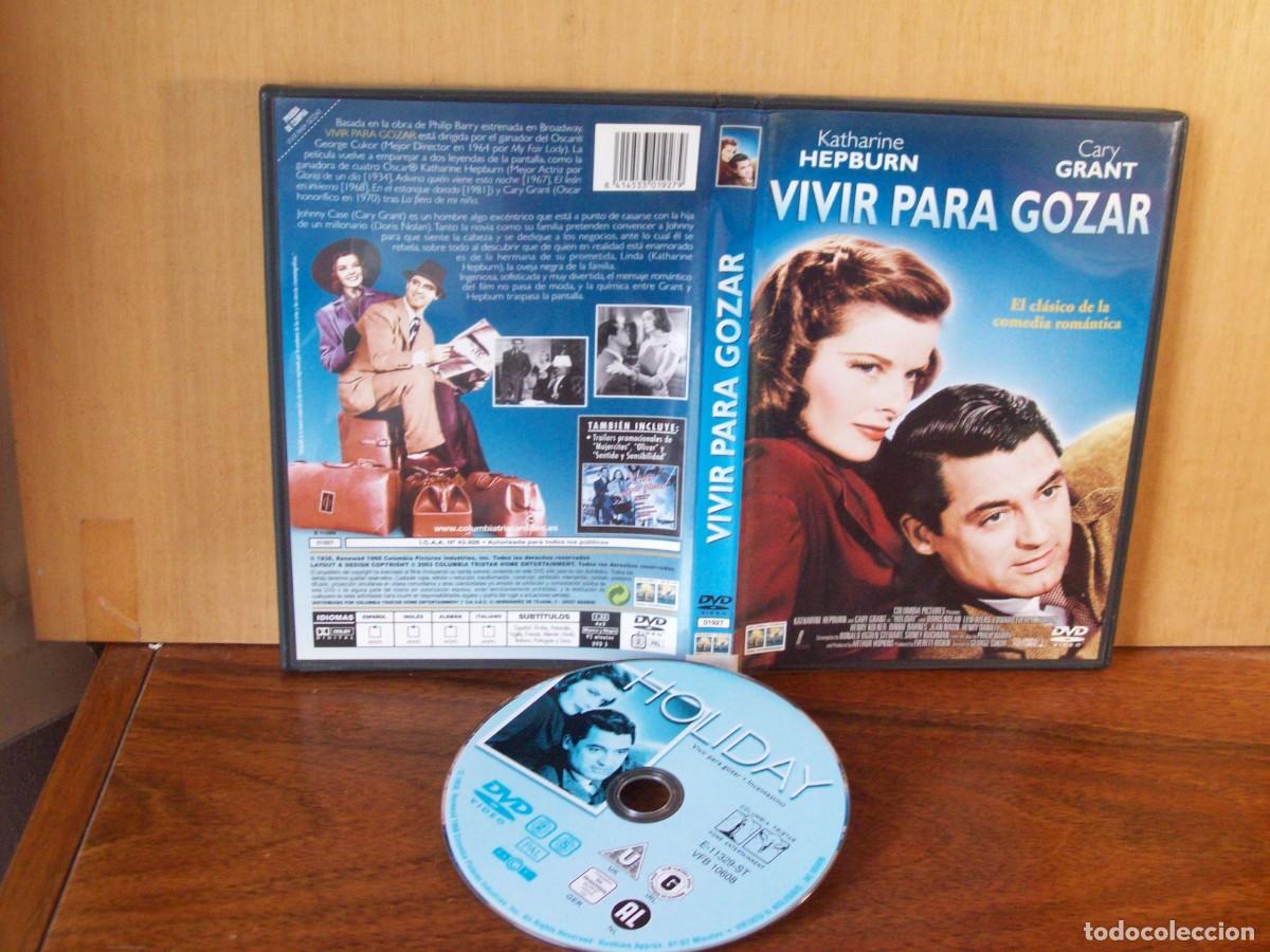 Cine: VIVIR PARA GOZAE - KATHARINE HEPBURN - CARY GRANT - DORIS NOLAN - LEW AYERS - DVD