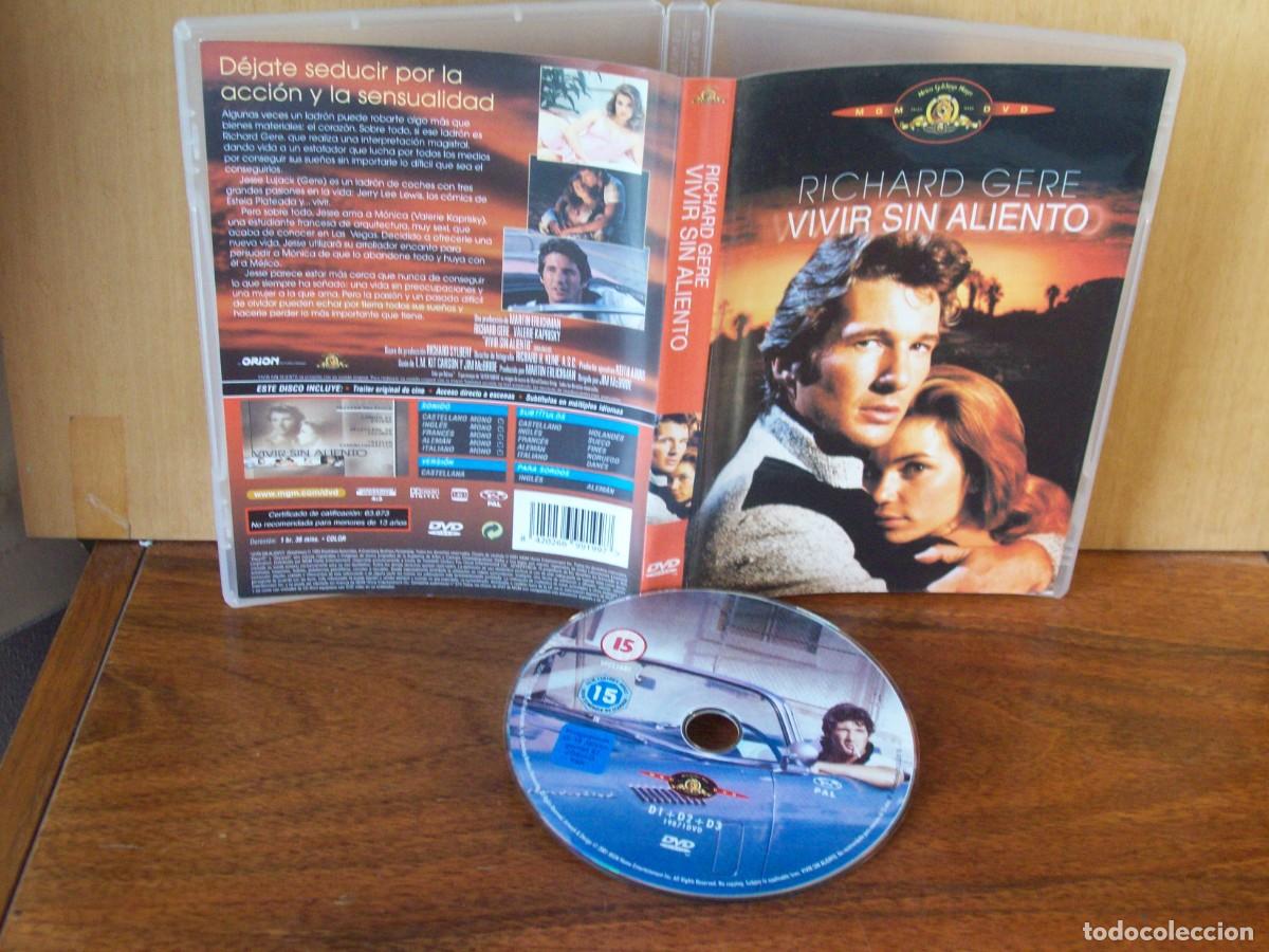 Cine: VIVIR SIN ALIENTO - RICHARD GERE - ALERIE KAPRISKY - DVD