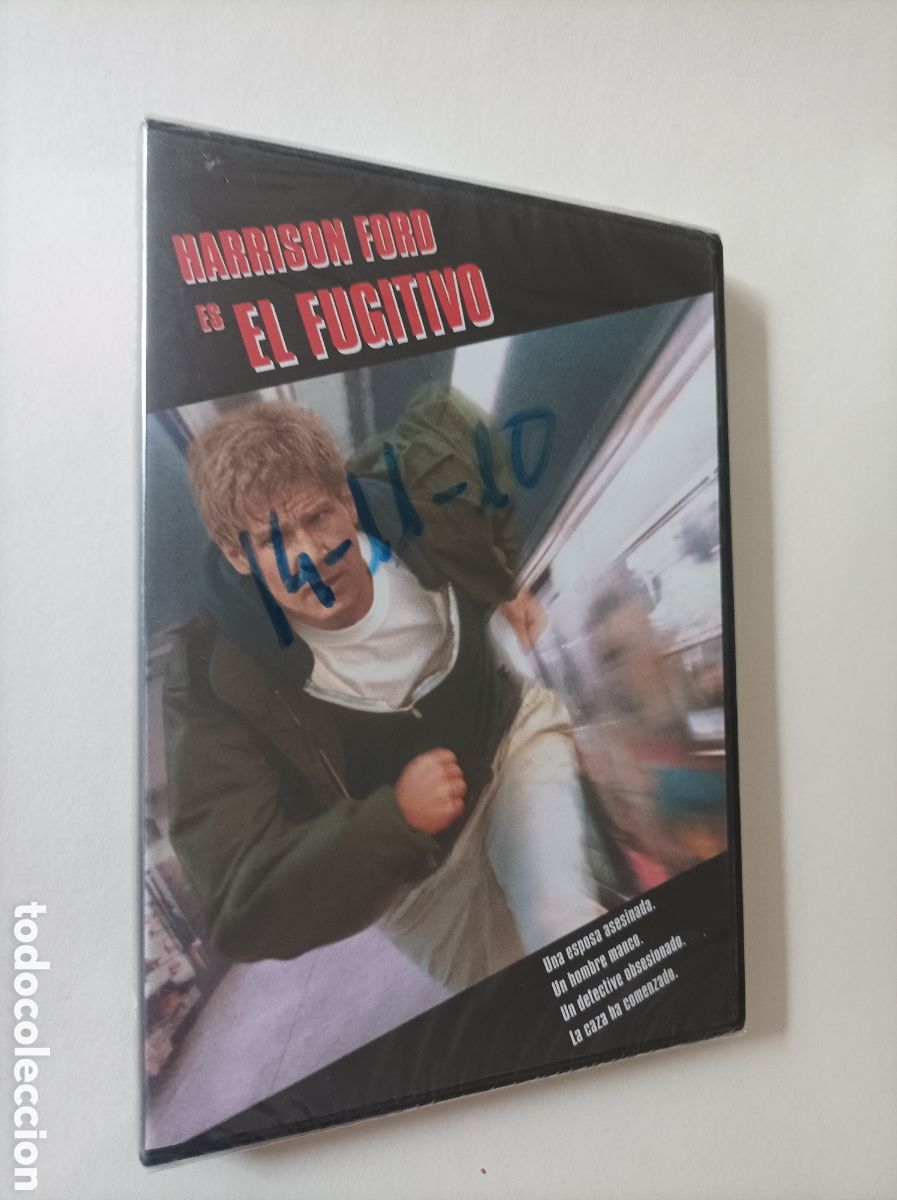 Cine: El fugitivo. Harrison Ford. DVD. Nuevo. Precintado