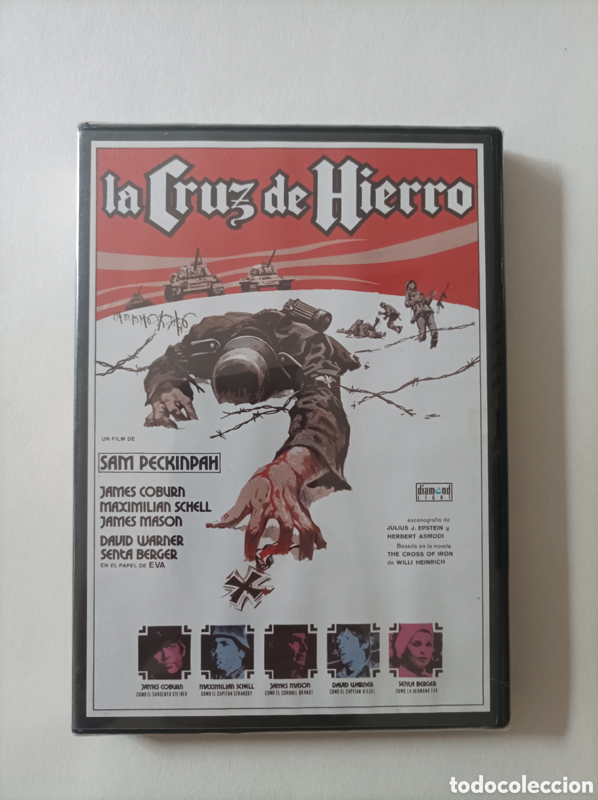Cine: La Cruz de hierro. Sam Peckinpah. DVD. Nuevo. Precintado