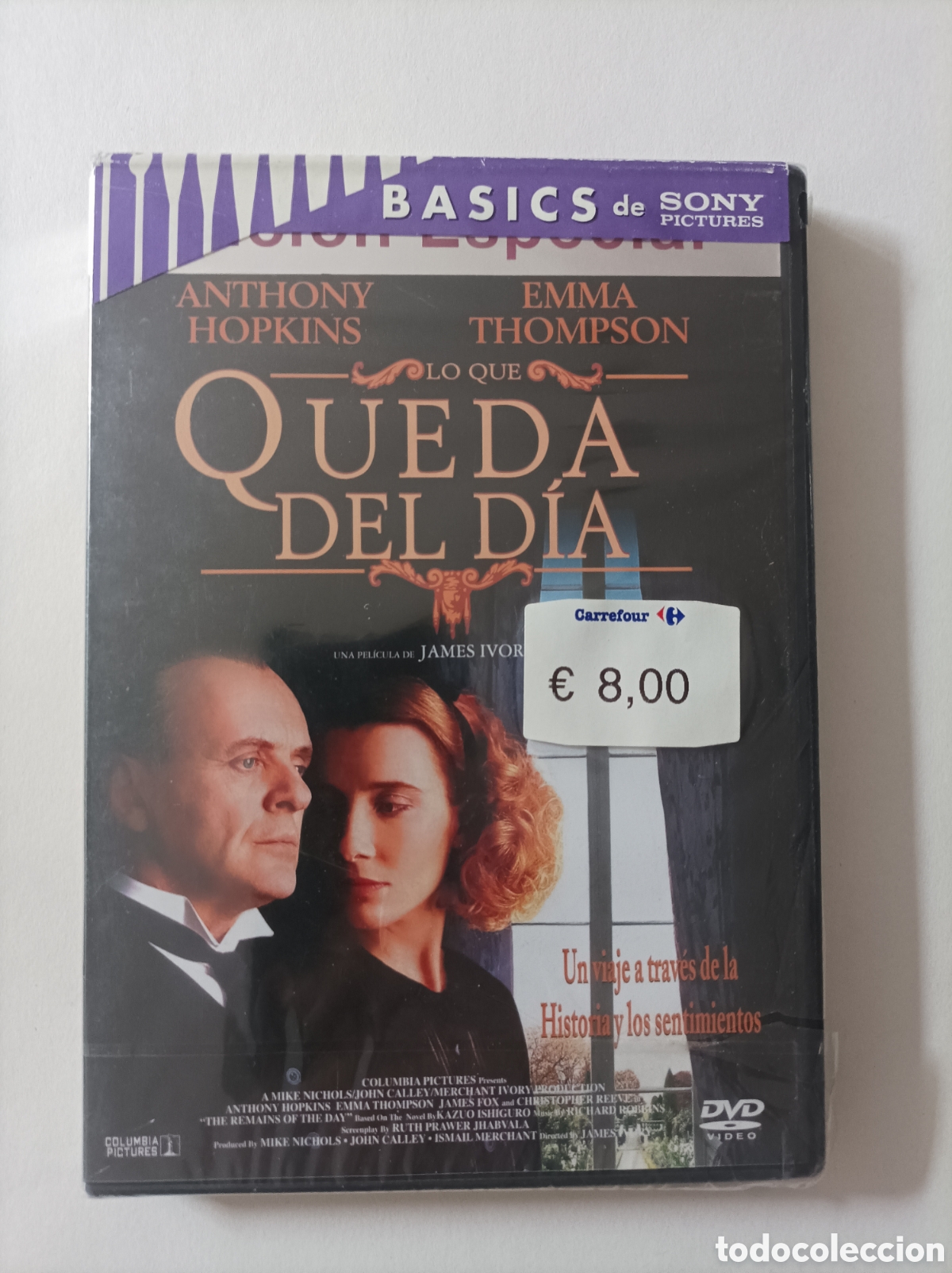 Cine: Lo que queda del d&iacute;a. DVD. Nuevo. Precintado