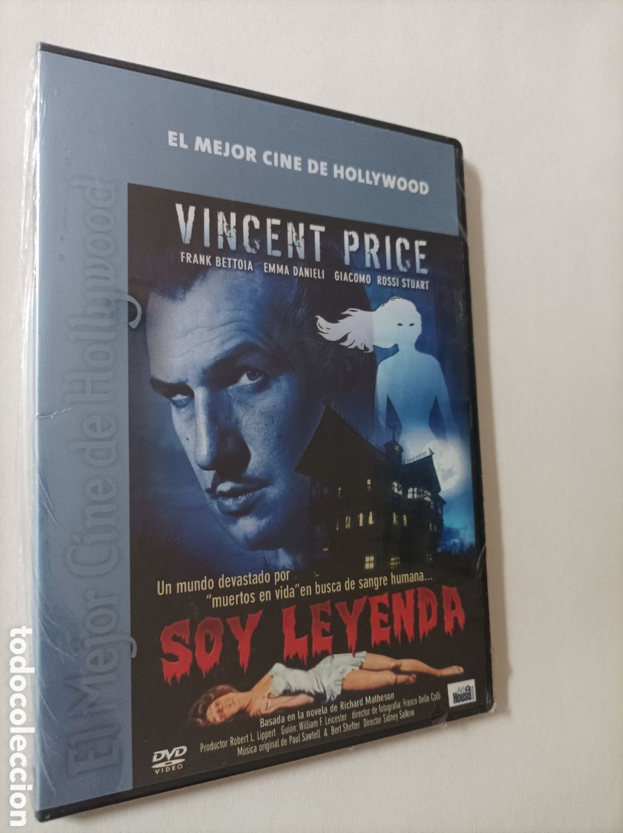 Cine: Soy leyenda. Vincent Price. DVD. Nuevo. Precintado