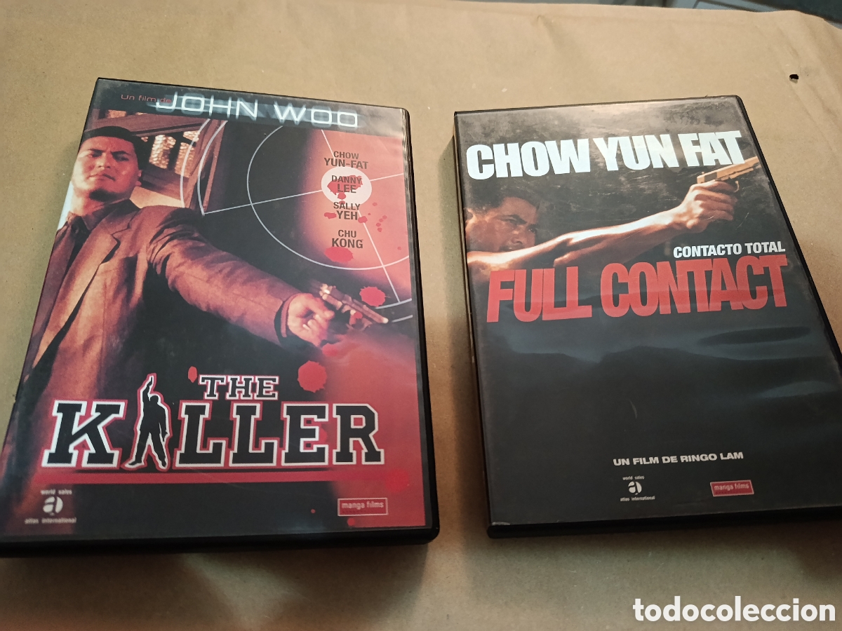 Cine: 2 dvd. The Killer. John Woo + Full Contact (Contacto Total). Acci&oacute;n.