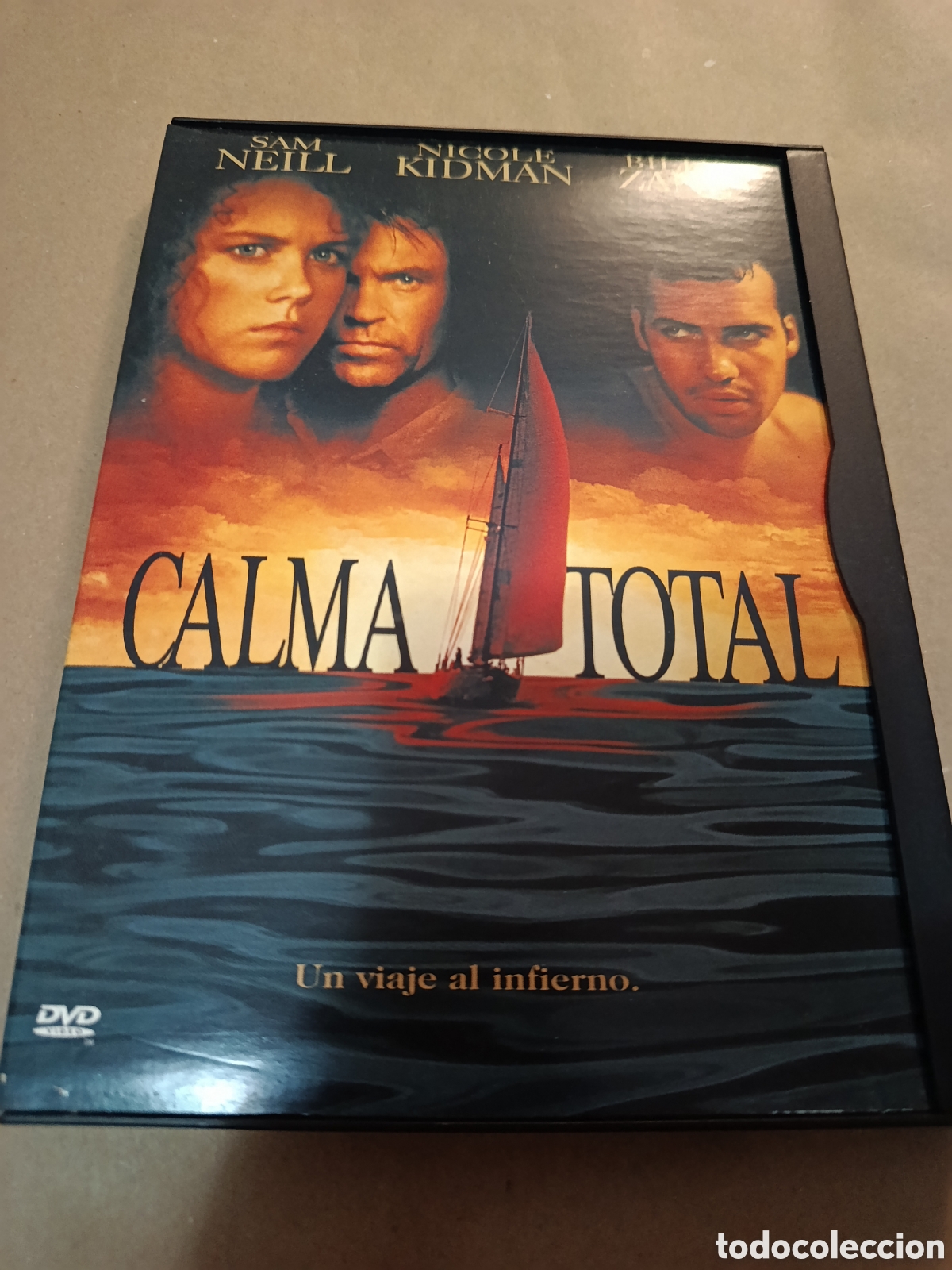 Cine: Dvd. Calma Total. Nicole Kidman y Sam Neill.