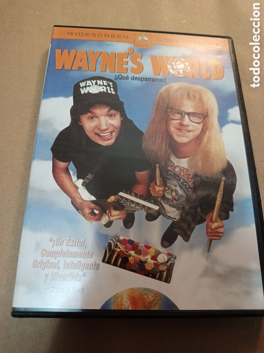 Cine: Dvd. Wayne&rsquo;s World. &iexcl;&iexcl;Qu&eacute; desparrame!!