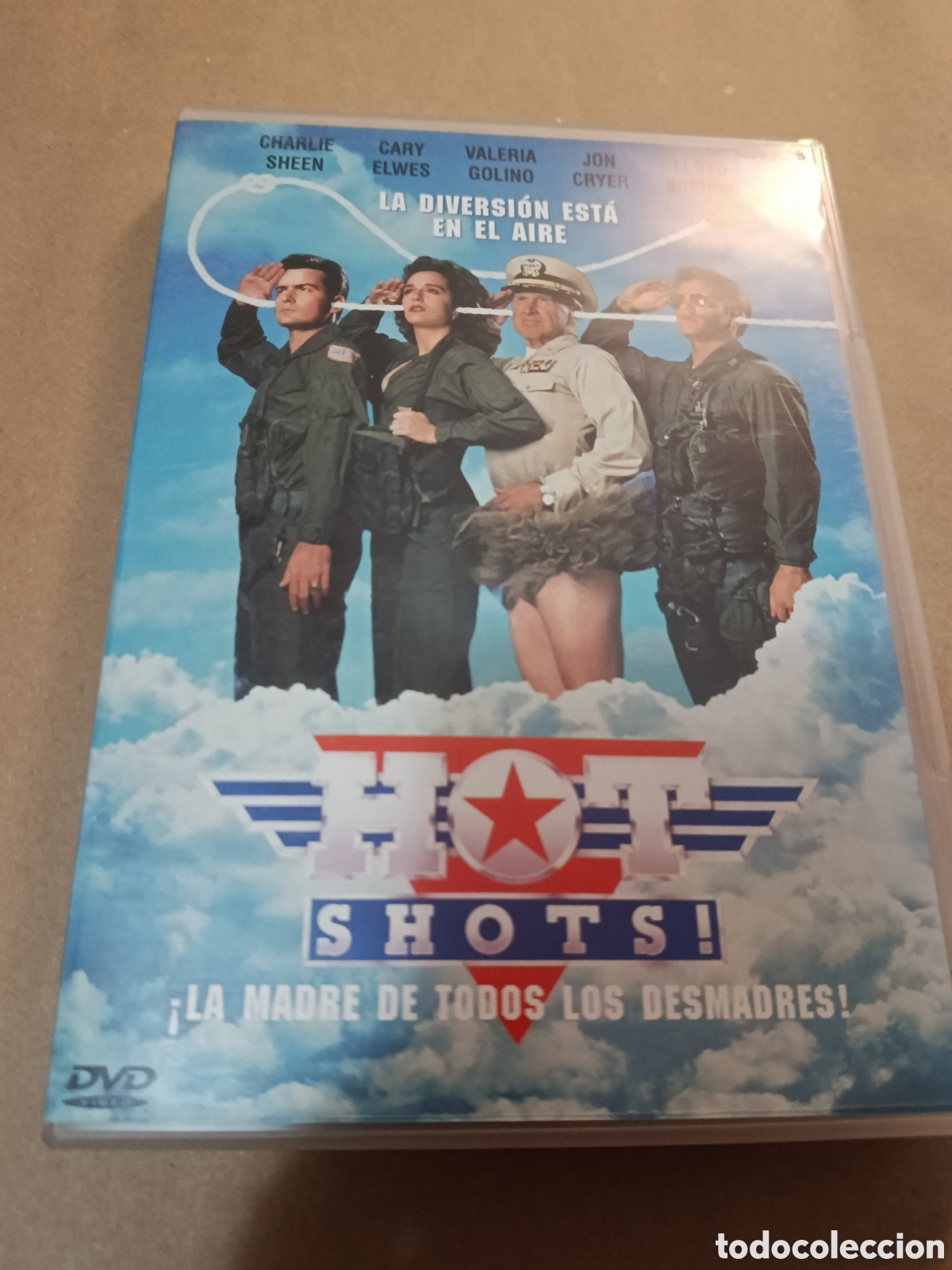 Cine: Dvd. Hot Shots. Comedia de culto.