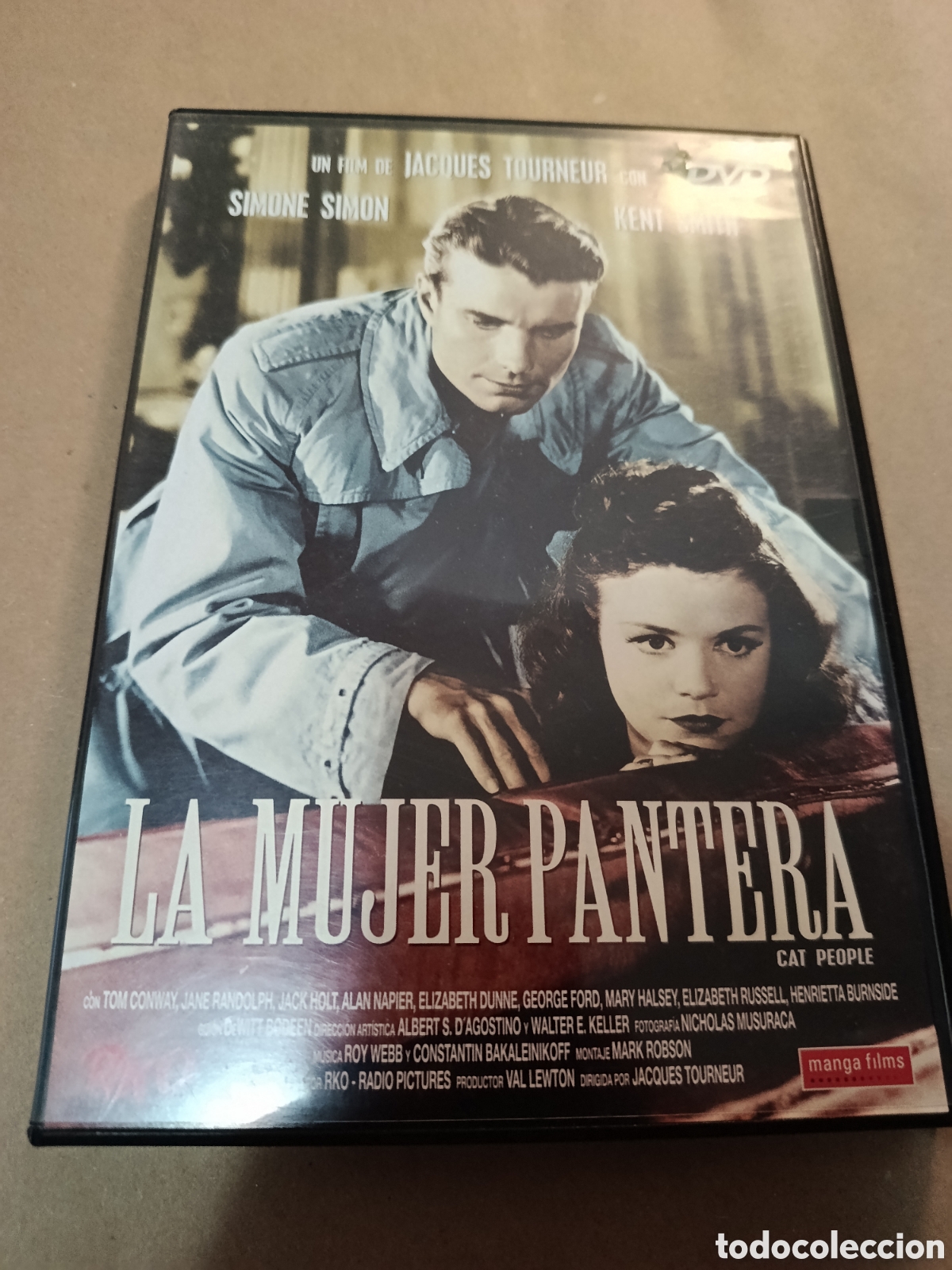 Cine: Dvd. La mujer pantera. Jacques Tourneur.