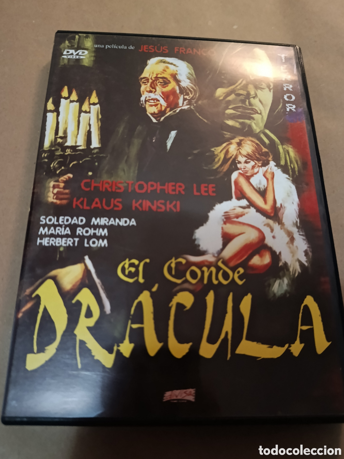 Cine: Dvd. El conde Dr&aacute;cula. James Franco.