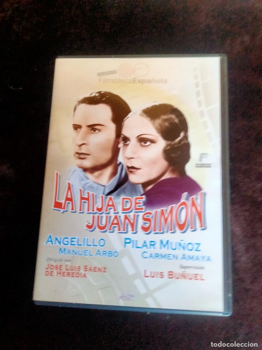 Cine: la hija de juan simon - de jose luis saenz de heredia - luis bu&ntilde;uel - dvd como nuevo
