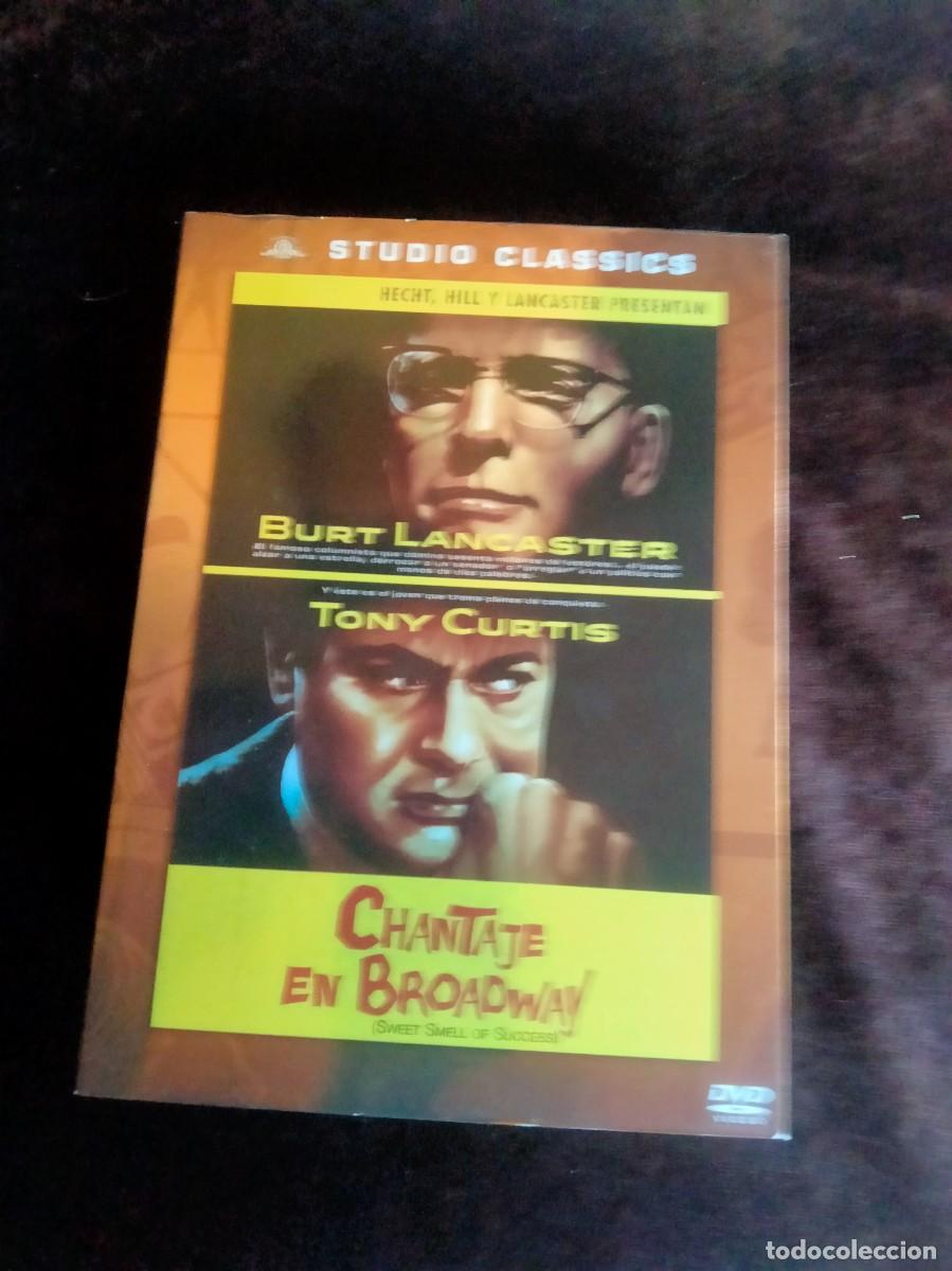 Cine: chantaje en broadway - burt lancaster y tony curtis - dvd como nuevo