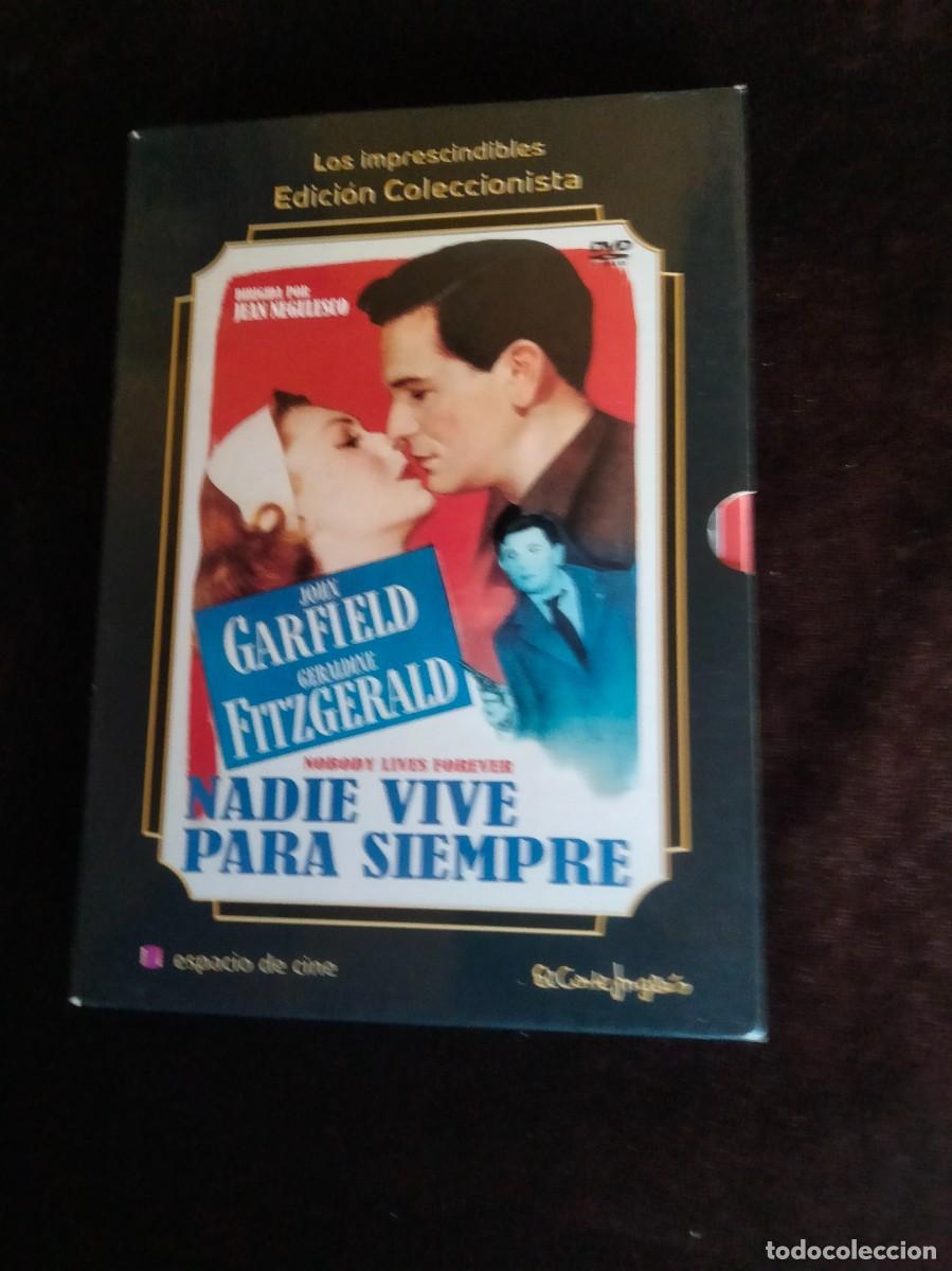 Cine: nadie vive para siempre - edicion coleccionista con librito - dvd casi como nuevo