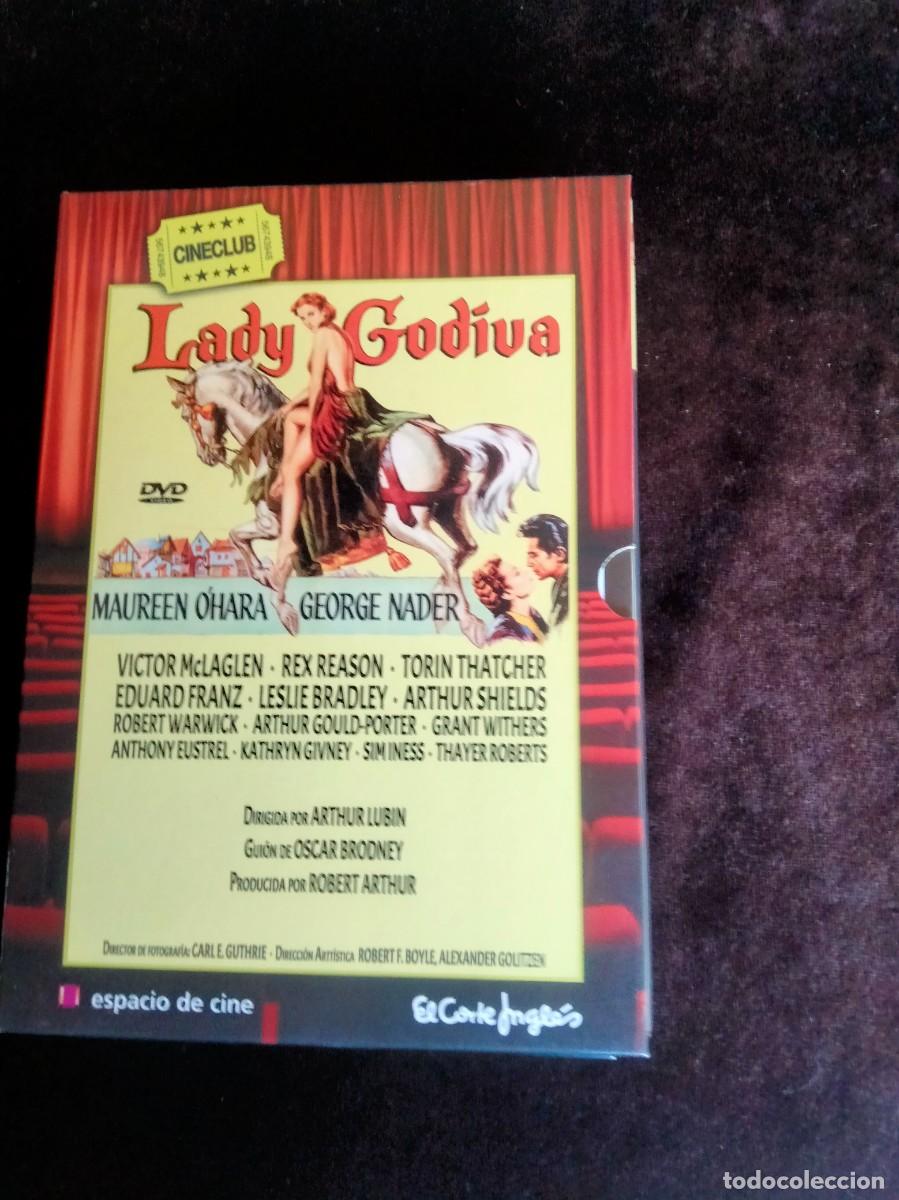 Cine: lady godiva - maureen o'hara - edicion coleccionista con librito - dvd casi como nuevo