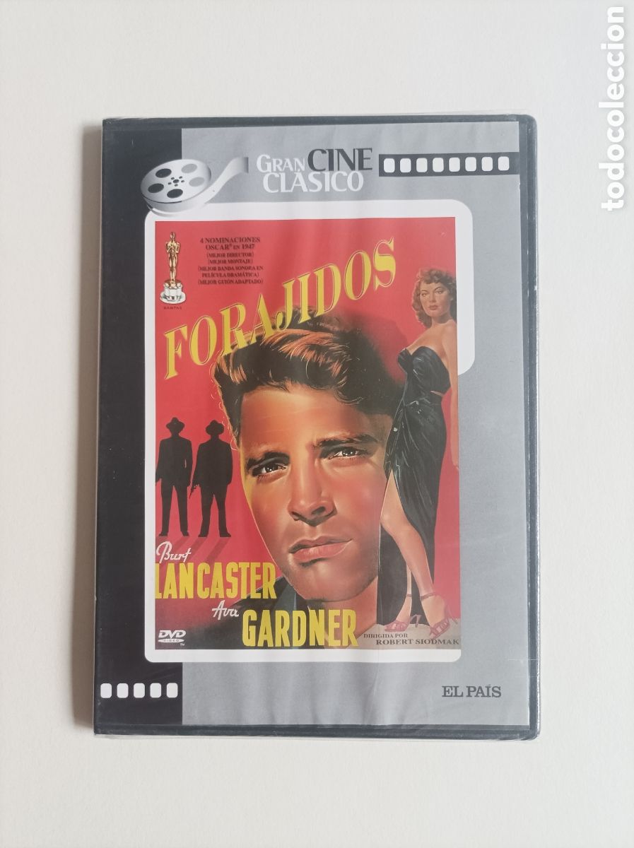 Cinema: Forajidos. Ava Gardner. Burt Lancaster. DVD. Nuevo. Precintado