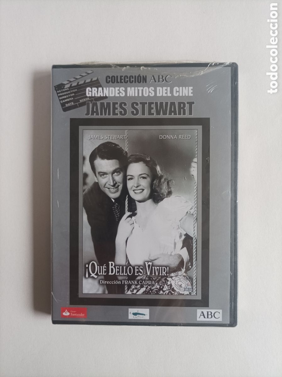 Cine: Qu&eacute; bello es vivir. Frank Capra. DVD. Nuevo. Precintado