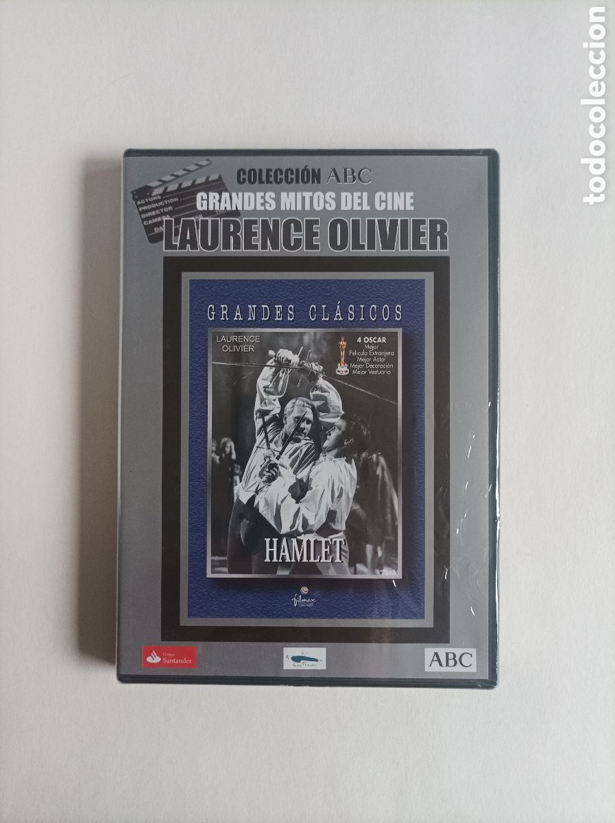 Cine: Hamlet. Lawrence Olivier. DVD. Nuevo. Precintado