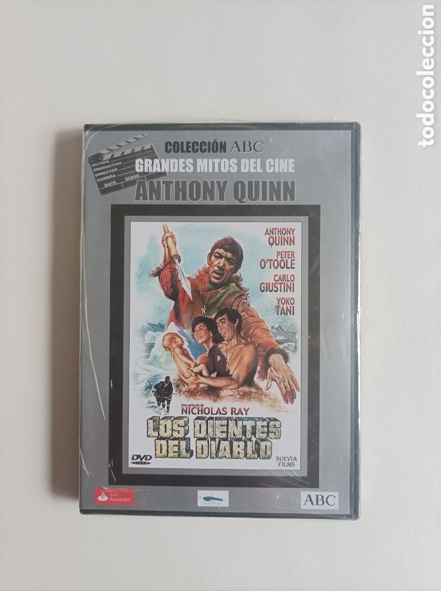 Cine: Los dientes del diablo. Anthony Quinn. DVD. Nuevo. Precintado