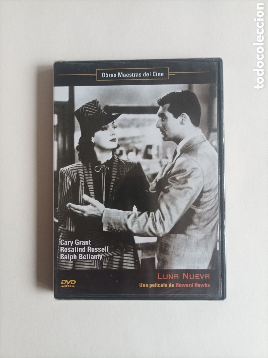 Cine: Luna nueva. Cary Grant. DVD. Nuevo. Precintado