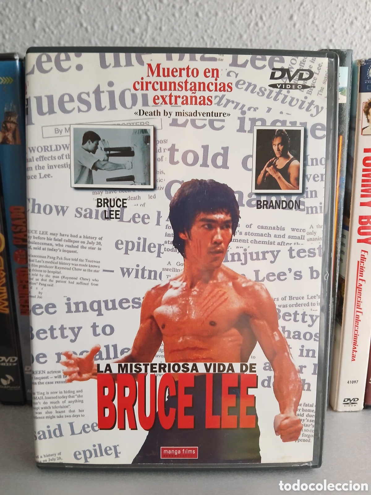 Cine: La Misteriosa Vida de Bruce Lee DVD CineYVideojuegosAlMejorPrecio