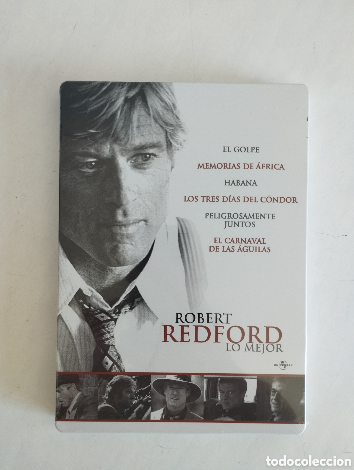 Cine: PACK 6 PELICULA DVD ROBERT REDFORD (6 DISCOS) STEELBOOK SIN ABRIR PRECINTADA