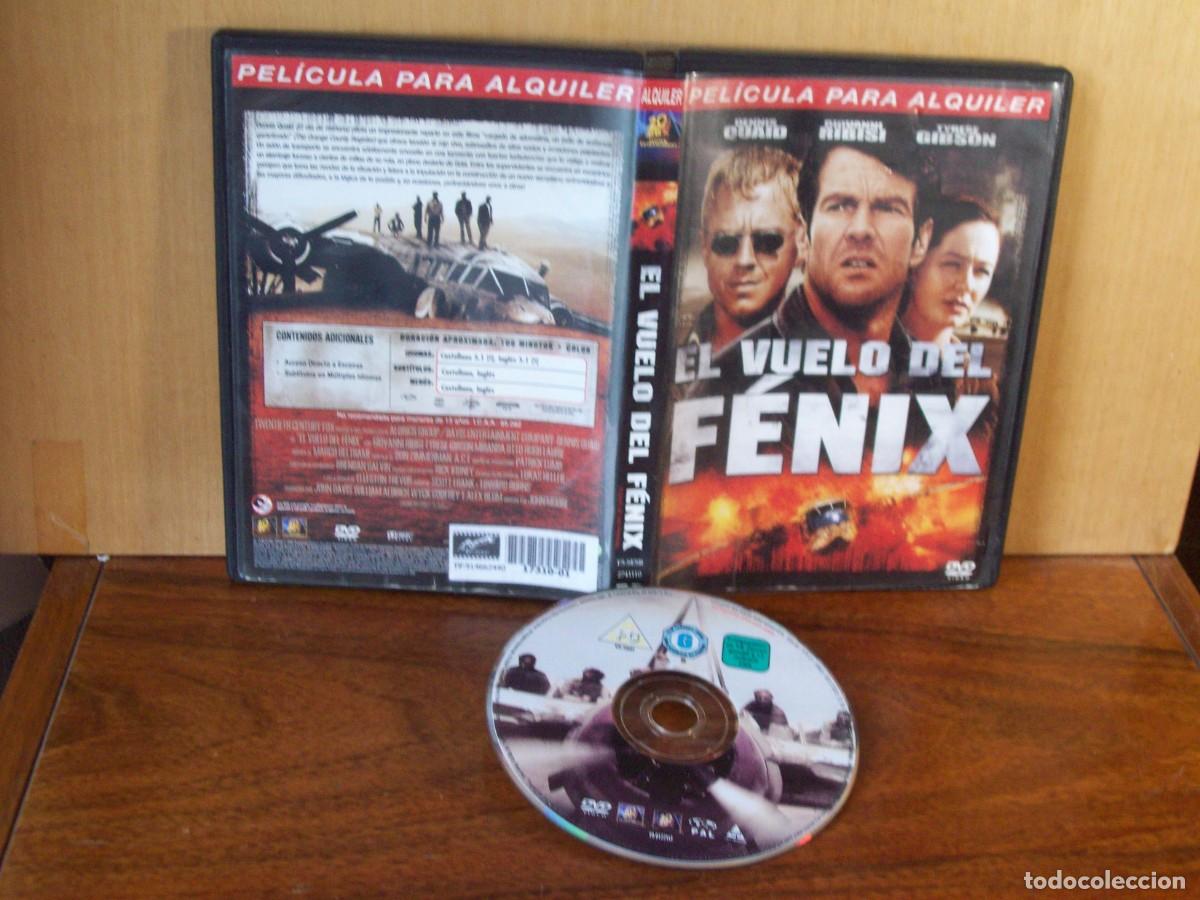 Cine: EL VUELO DEL FENIX - DENNIS QUAID - GIOVANNI RIBISI - TYRESE GIBSON - DVD EDICION ALQUILER