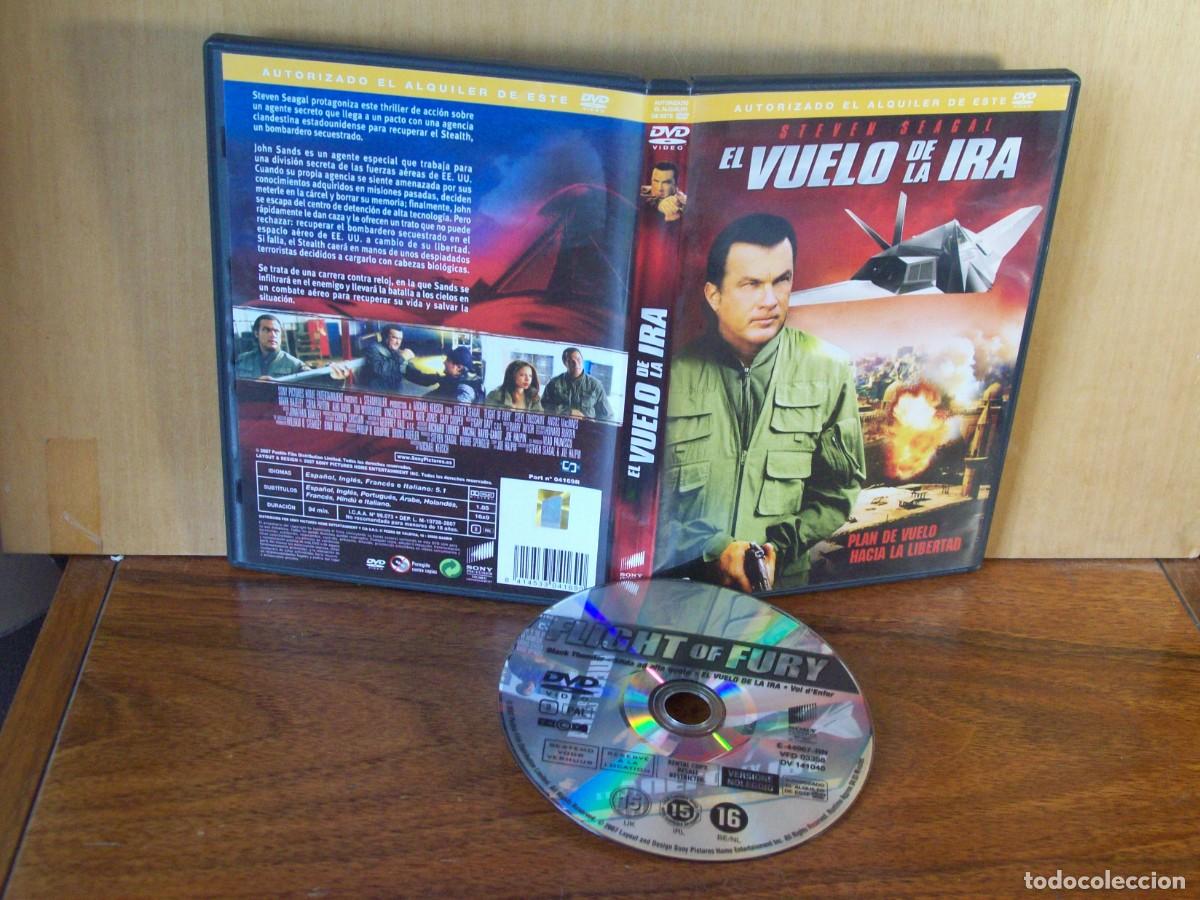Cine: EL VUELO DE LA IRA - STEVEN SEAGAL - STEVE TOUSSANT - ANGUS MACINNES - DVD EDICION ALQUILER