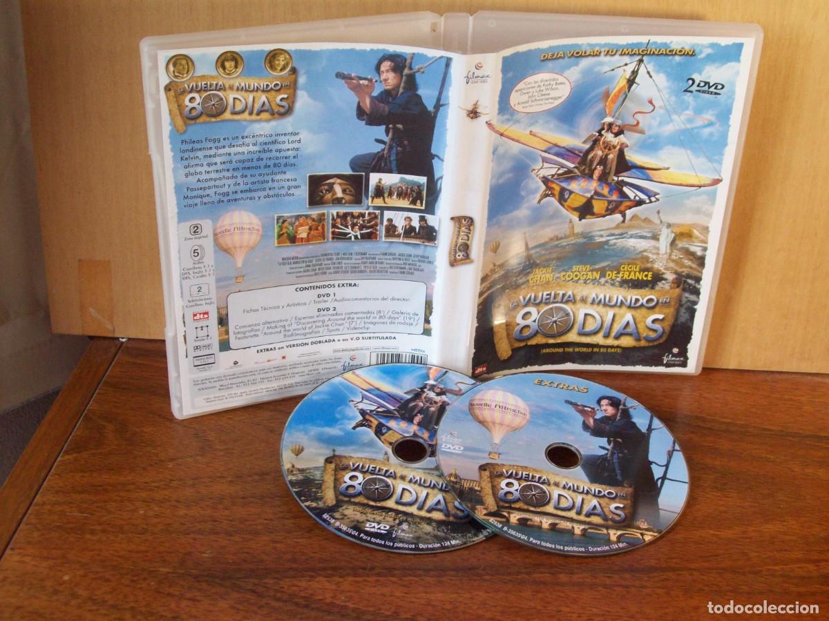 Cine: LA VUELTA AL MUNDO EN 80 DIAS - JACKIE CHAN - STEVE COOGAN - CECILE DE FR DOBLE DVD