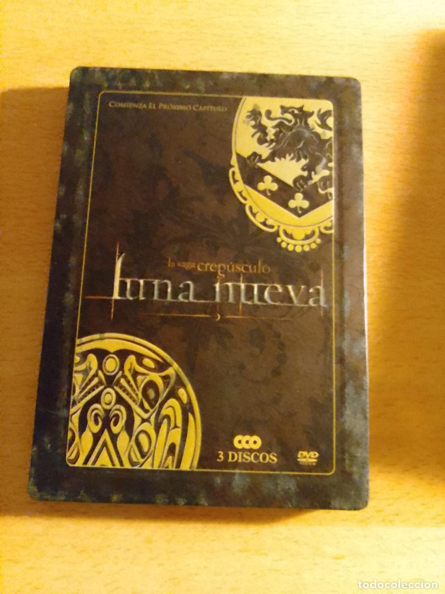 Cinema: Saga Crepusculo.Luna nueva dvd caja metalica ( 3 dvds )