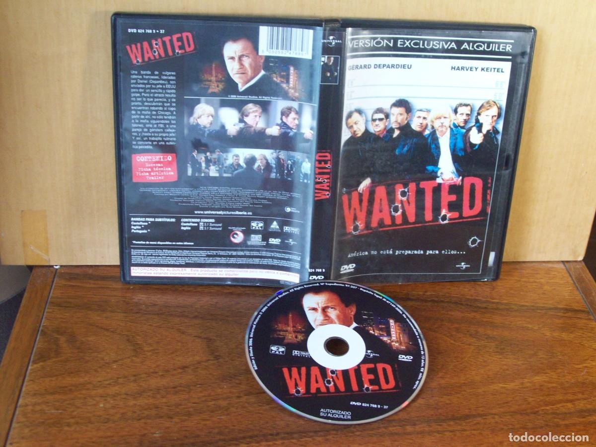 Cine: WANTED - GERARD DEPARDIEU - HARVEY KEITEL - DVD EDICION ALQUILER JOHNNY HALLYDAY - DVD