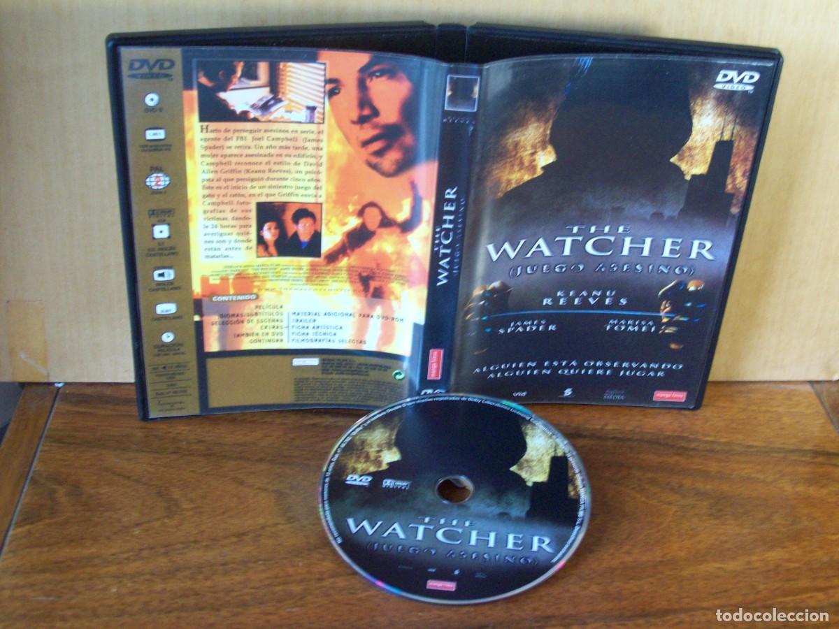 Cinema: THE WATCHER (JUEGO ASESINO) - KEANU REEVES - JAMES SPADER - MARISA TOMEI - DVD