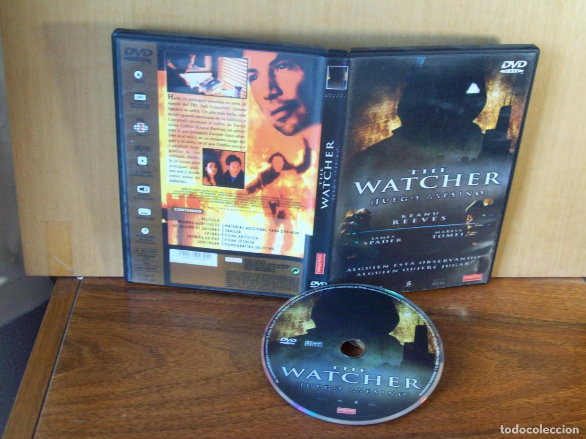 Cine: THE WATCHER (JUEGO ASESINO) - KEANU REEVES - JAMES SPADER - MARISA TOMEI - DVD