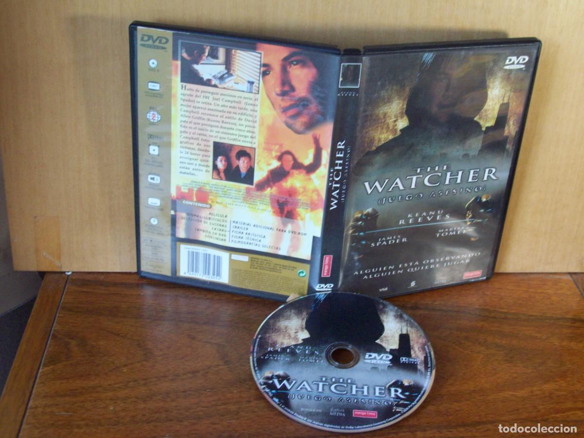 Cine: THE WATCHER (JUEGO ASESINO)) - KEANU REEVES - JAMES SPADER - MARISA TOMEI - DVD