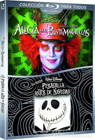 Cine: Pack Alicia en el Pa&iacute;s de las Maravillas + Pesadilla antes de Navidad- 8717418272005