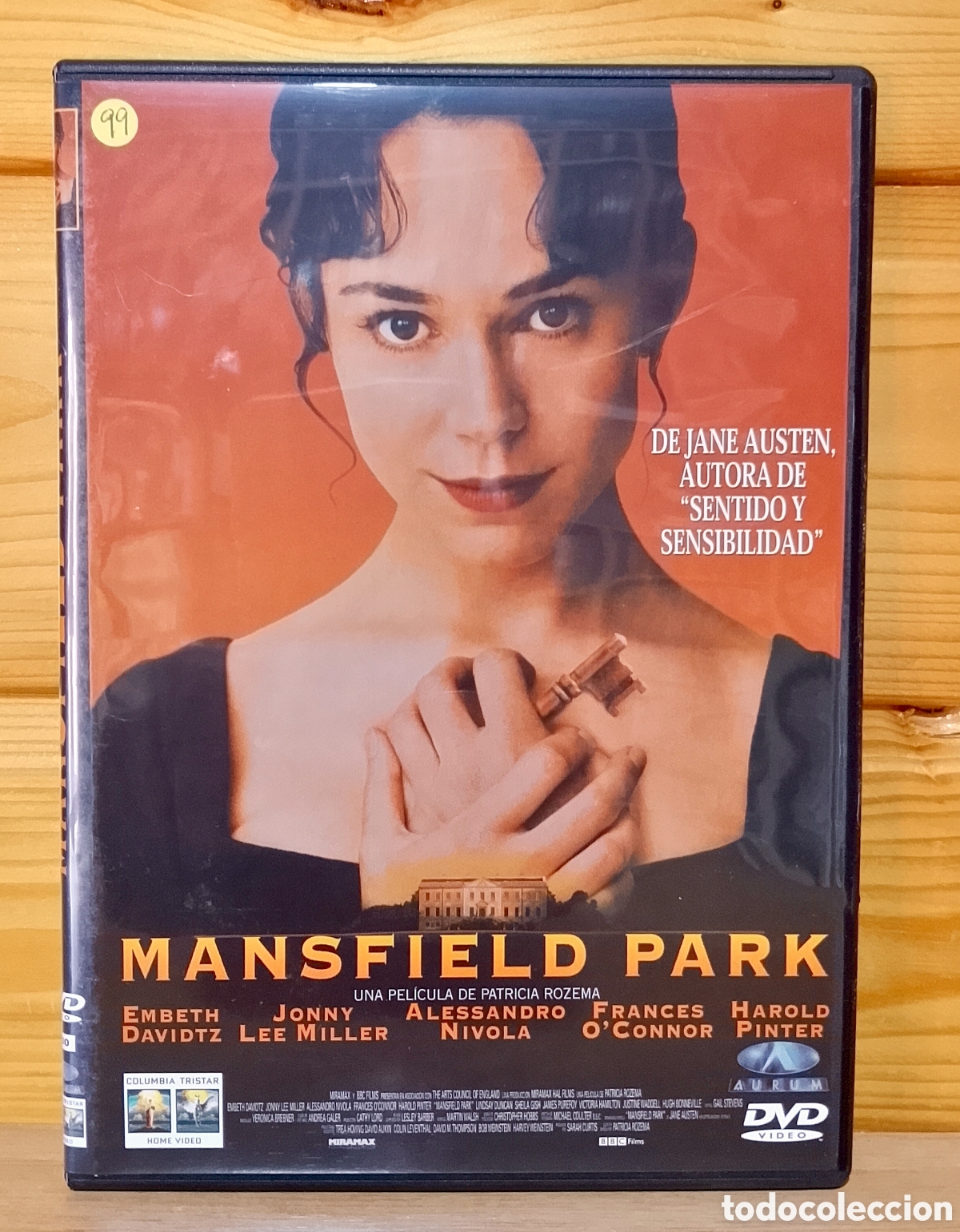 Cine: DVD Mansfield Park Patricia Bozema