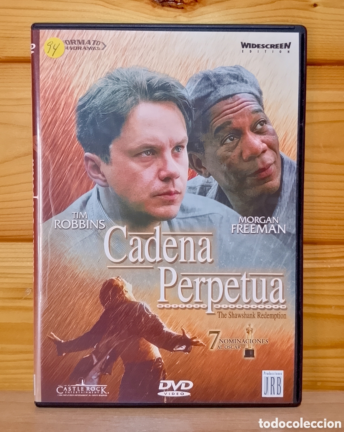 Cine: DVD Cadena Perpetua Tim Robbins
