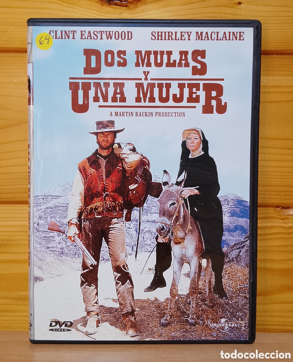 Cine: DVD Dos Mulas y una Mujer