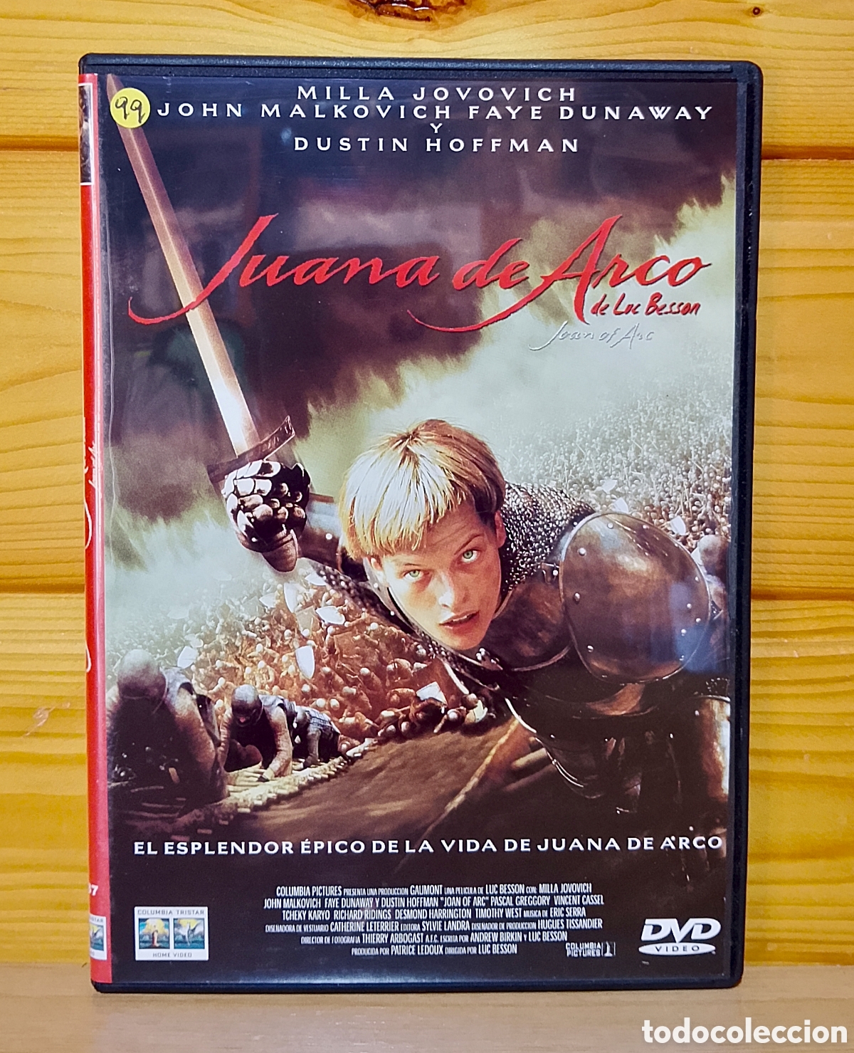 Cine: DVD Juana de Arco de Luc Besson