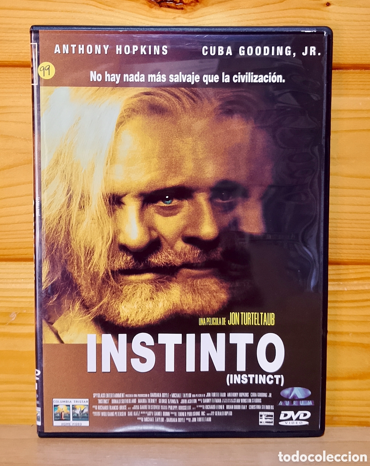 Cine: DVD Instinto Anthony Hopkins